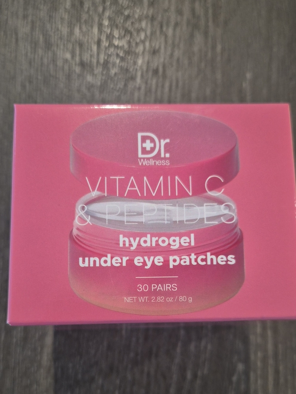 Pink Vitamin C & Peptides Hydrogel Under Eye Patches